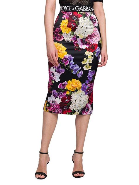 dolce gabbana pencil skirt